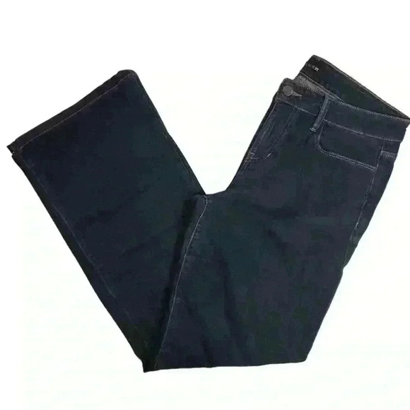Joe's Jeans Women's Bootcut Wide Leg Jeans Size 29 Dark Wash Blue - Picture 2 of 10